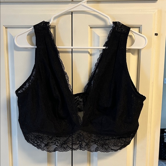 Old Navy Other - Elegant Black Lace Bralette size XXL